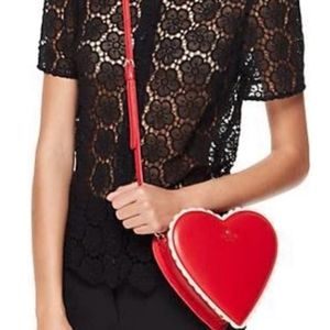 NWT Kate Spade Chocolate Heart Yours Truly Bag *NEW*